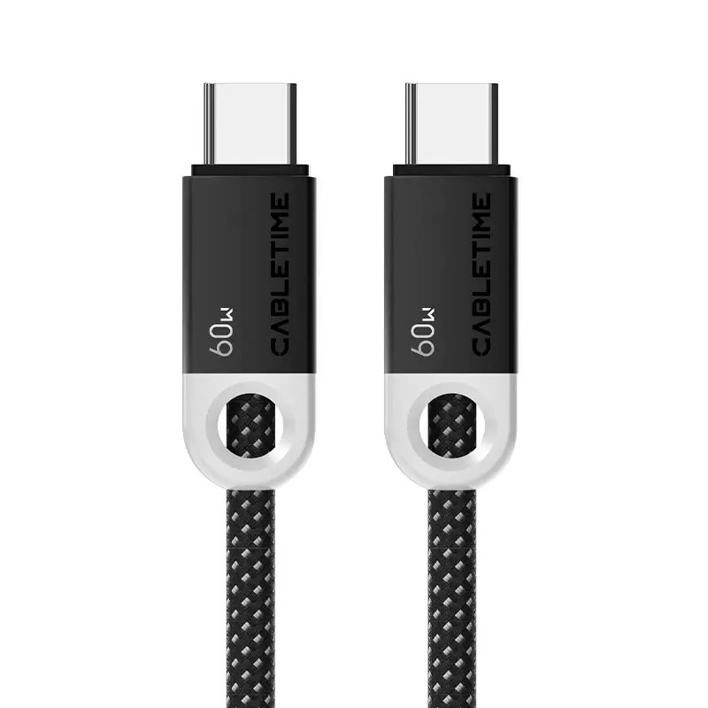 Cabletime CUP4H USB-C PD60W Braided Fast Charging Cable – 1M