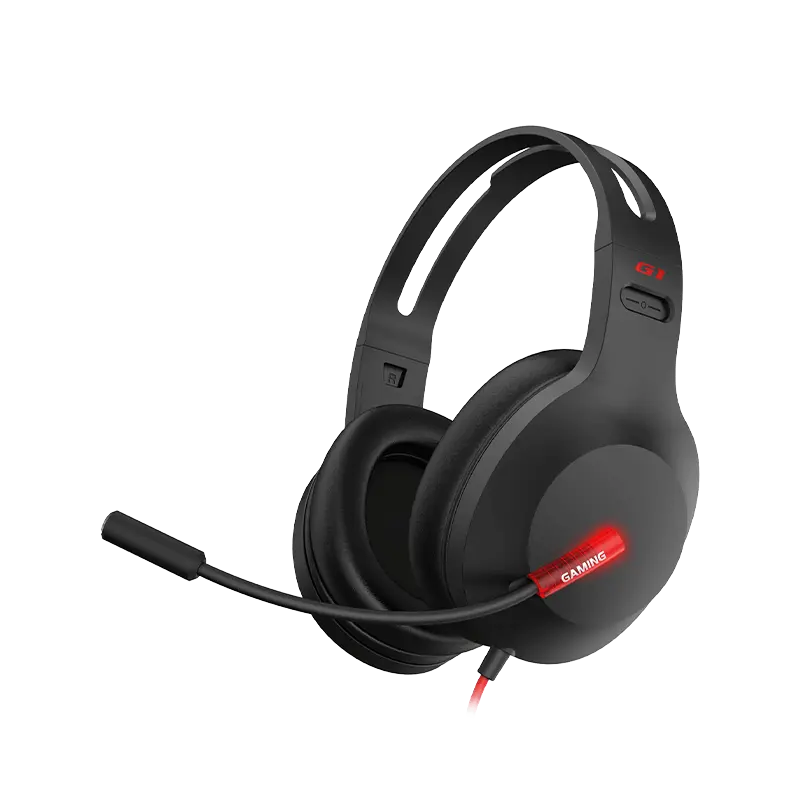 Edifier G1 – USB Wired Gaming Headset with 7.1 Virtual Surround Sound, RGB LED, Retractable Mic, Memory Foam, PC/PS4/PS5 (Black)