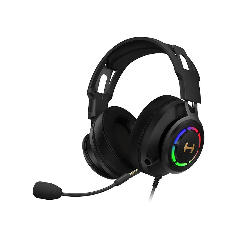 Edifier G35 – USB Wired Gaming Headset with 7.1 Virtual Surround, RGB Lighting, Noise Cancelling Mic, Memory Foam, 50mm Drivers (Black)