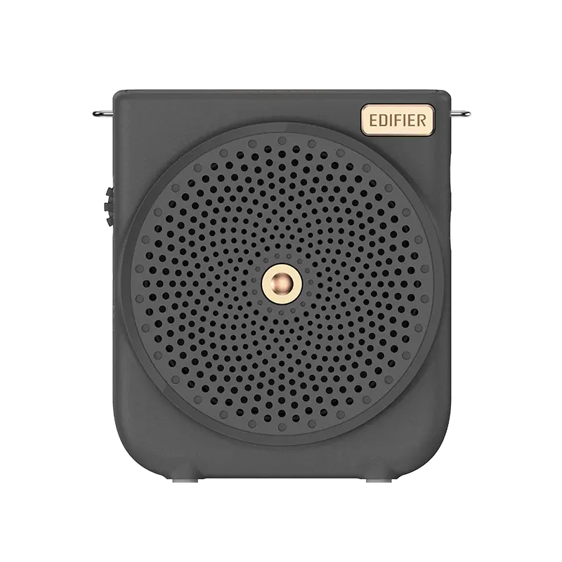 Edifier MF3 Portable Voice Amplifier Precise Voice Pick-up and Effective Anti-Howling, Flexible Wearing Methods, and Pretty Low Weight (Black)