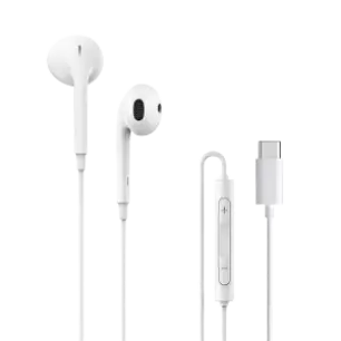 Edifier P180 USB-C Earbuds With Remote & Mic Immersive Sound With Hi-Res Audio - In Ear, White