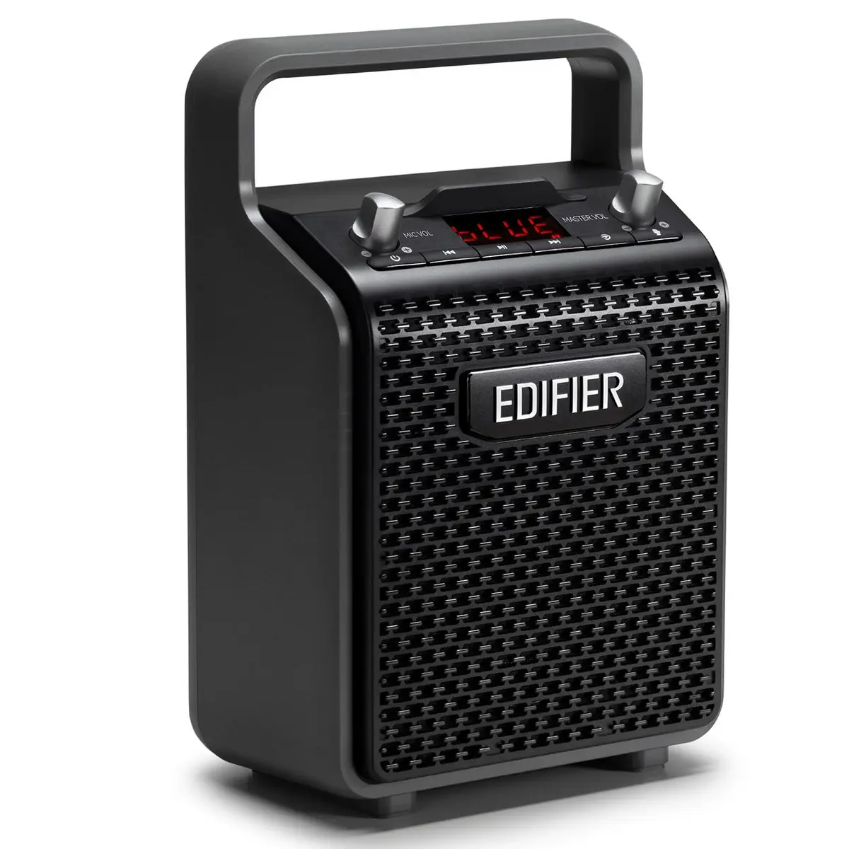 Edifier PP205 Portable Bluetooth Speaker Wireless, 24W MP3 Player with Bluetooth 5.0, Line in, USB-A, Micro SD Card Inputs, 8H Playtime, Wired Mic Supported for Karaoke PA, Beach, Travel