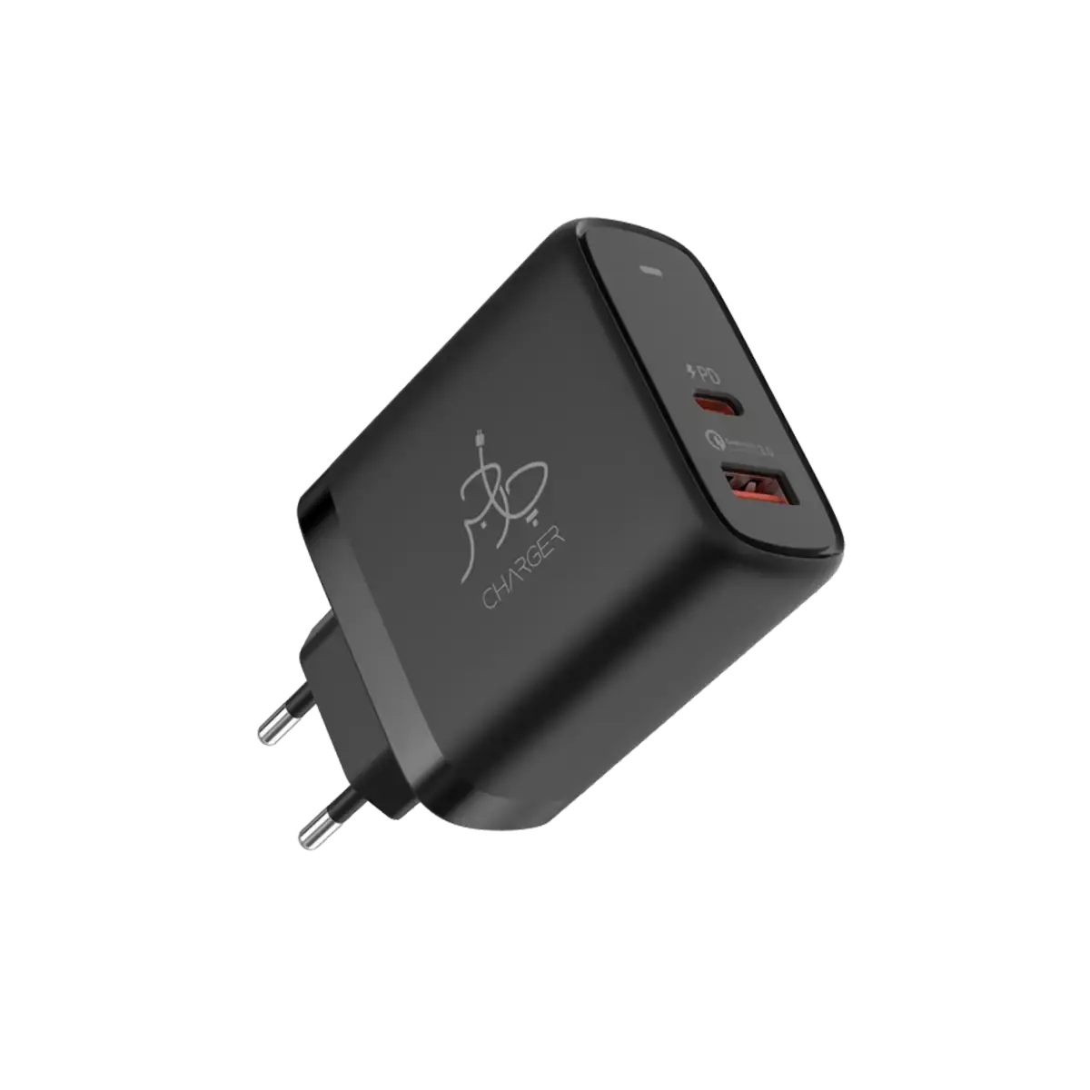 Taar Fusion Dual Boost PD Charger 45W with USB-C to USB-C Cable