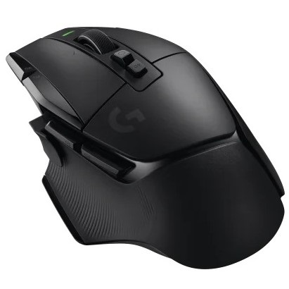 Logitech G502 X Lightspeed Wireless Gaming Mouse - Optical Switches, 13 Buttons, <140 hrs Battery, USB-C, Infinite Scroll Toggle, Wireless Charging Capable, for PC/MacOS (Black)