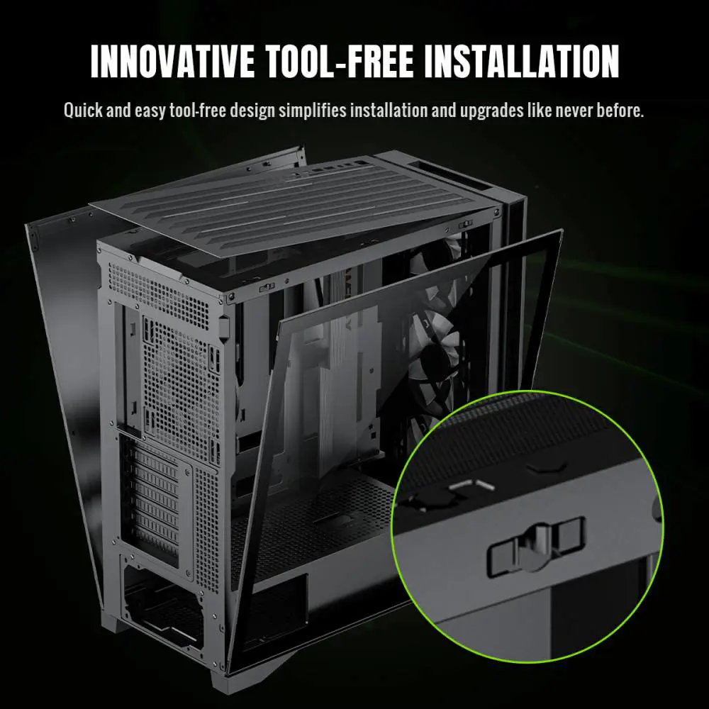 GameMax Leader 2 BK | E-ATX PC Casing | Price in Pakistan