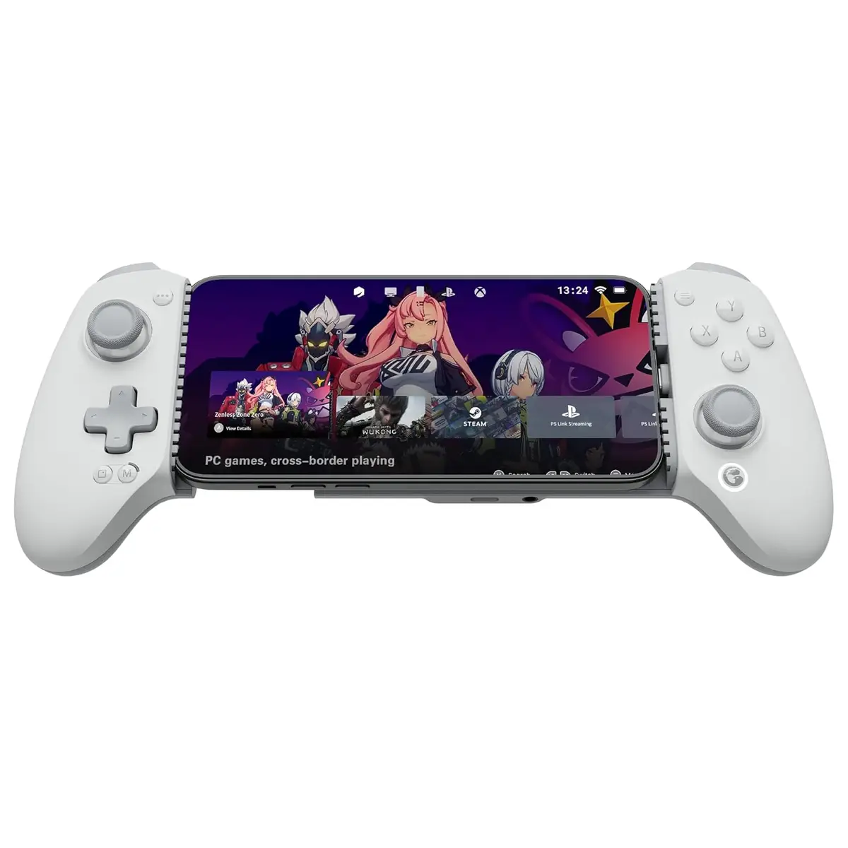 GameSir G8 Plus MFi Phone Controller for iPhone 15/16/17/iPad Mini & Android (USB-C), Officially MFi Certified, Ergonomic Grip, Play Call of Duty, Stream Xbox, 2 Pro Back Buttons