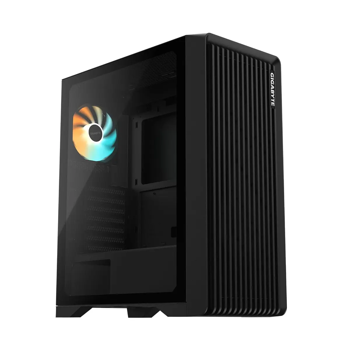 Gigabyte C103 Glass Mid-Tower Gaming PC Case - Tempered Glass Side Panel, Optimized Airflow, Sleek Design & Efficient Cable Management, Supports ATX/Micro-ATX/Mini-ITX Motherboards