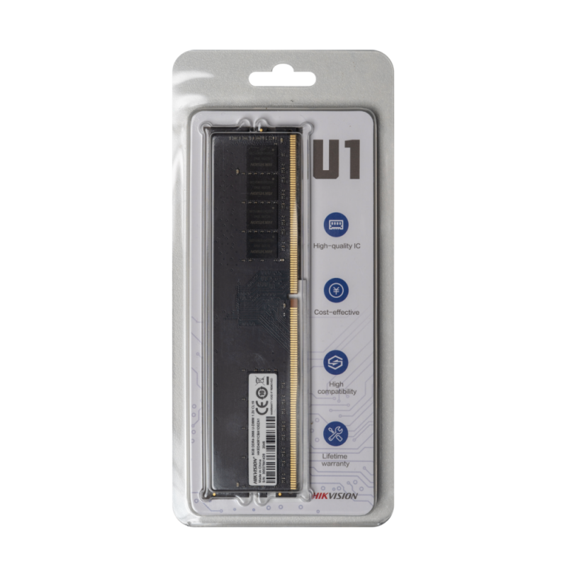 Hikvision U1 16GB (1x16GB) 3200MHz U-DIMM | 16GB DDR4 Desktop Ram
