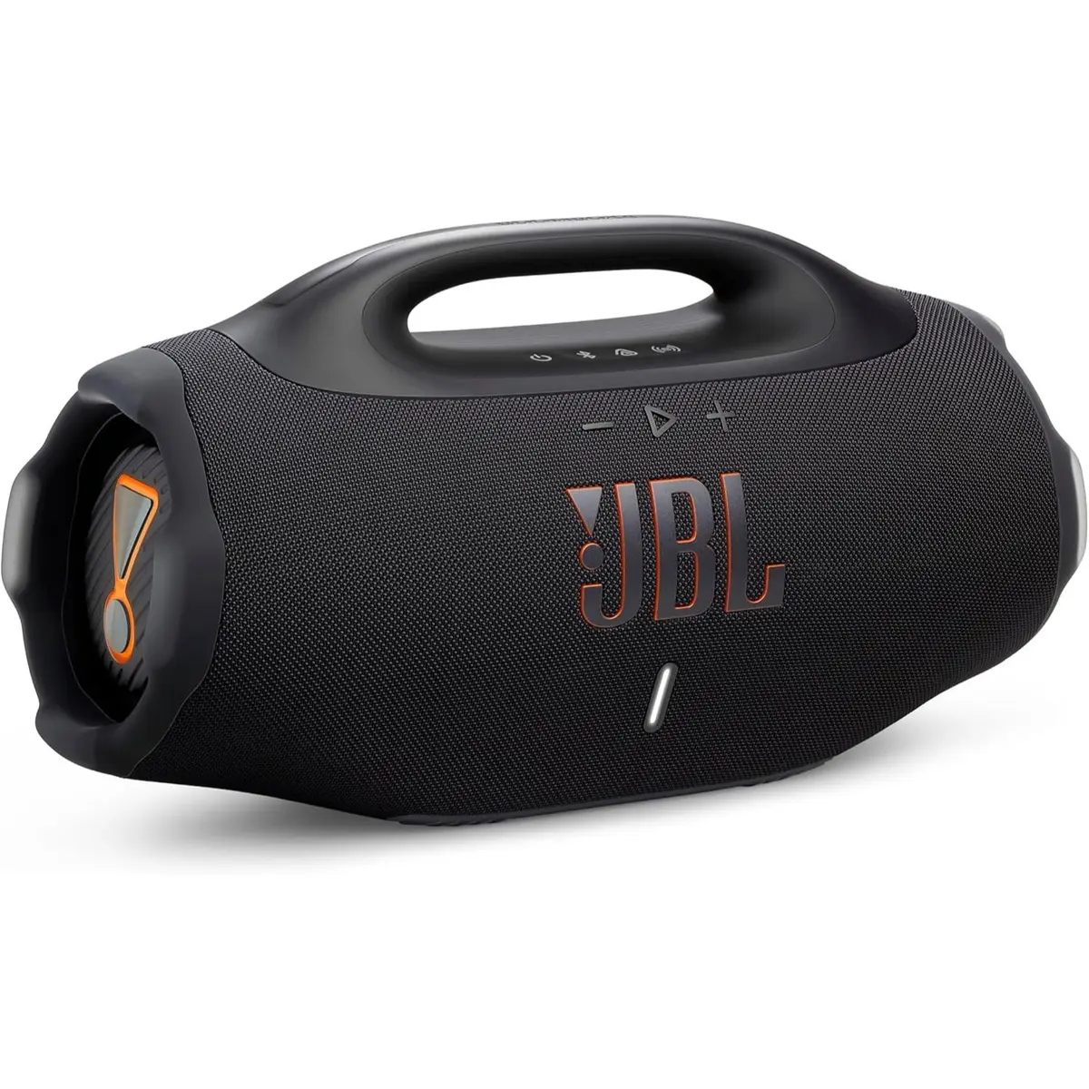 JBL Boombox 4 - Most Powerful Portable Waterproof Speaker with Massive Pro Sound, Up to 34 Hours of Playtime, & Multi-Speaker Connection by Auracast (Black)