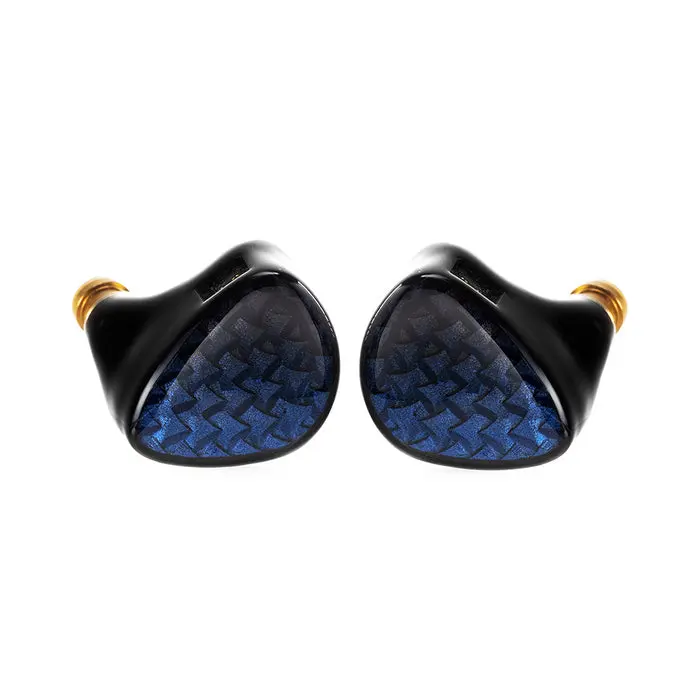 Kinera Celest Wyvern Black Remaster 10mm LCP 2.0 Diaphragm Custom Dynamic Driver In Ear IEM Earphones With Mic Cable Headphones (3.5mm One Mic, Mix Color)