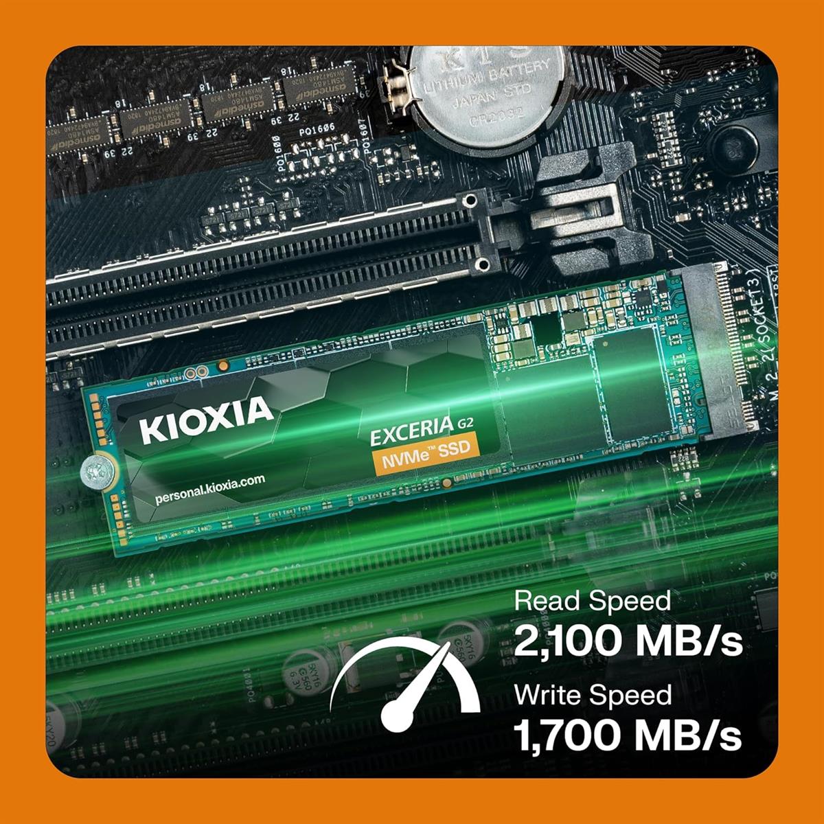 Kioxia Exceria G2 500GB | Internal M.2 PCIe SSD | Price in Pakistan
