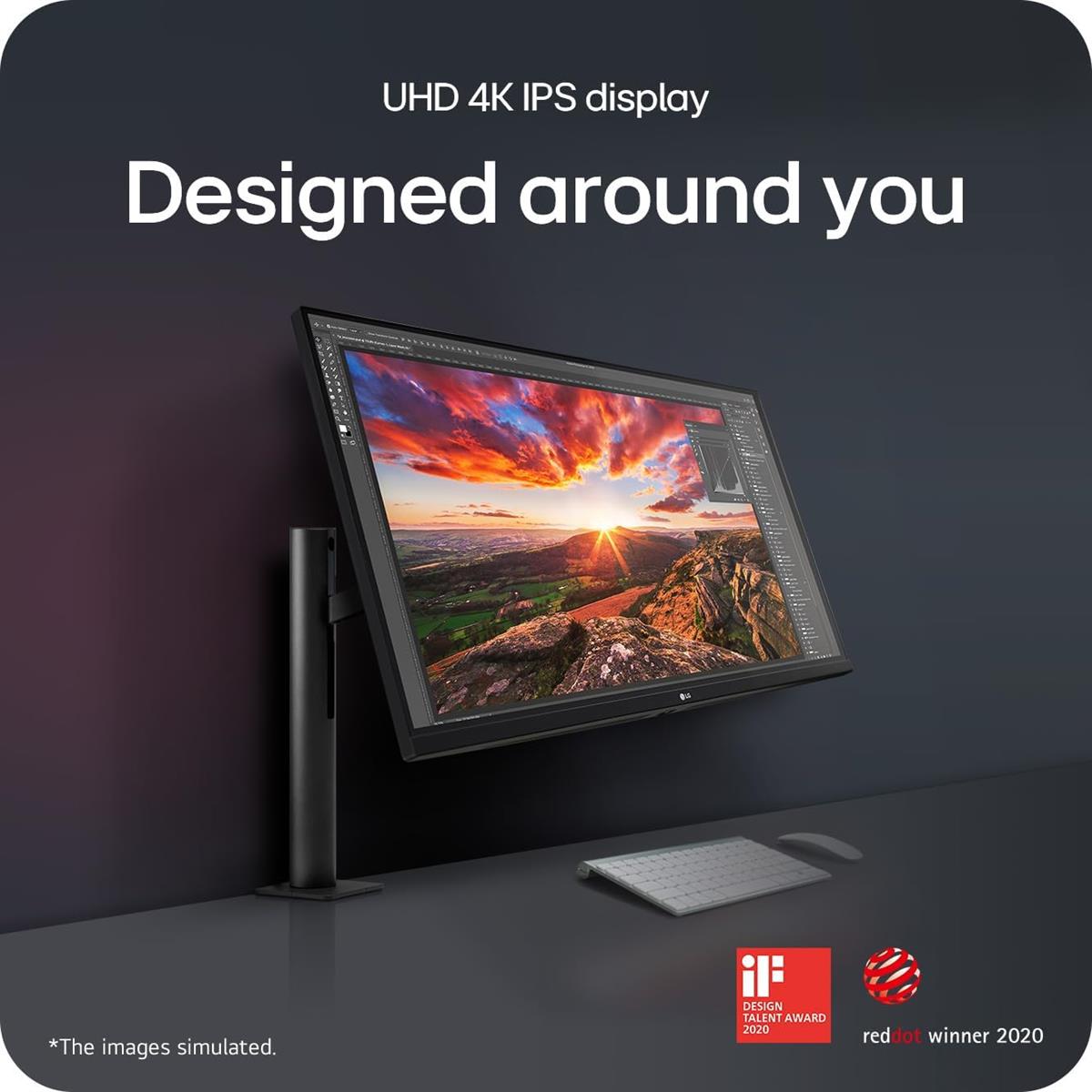 LG UltraFine 32UN880K-B | 60Hz UHD 32