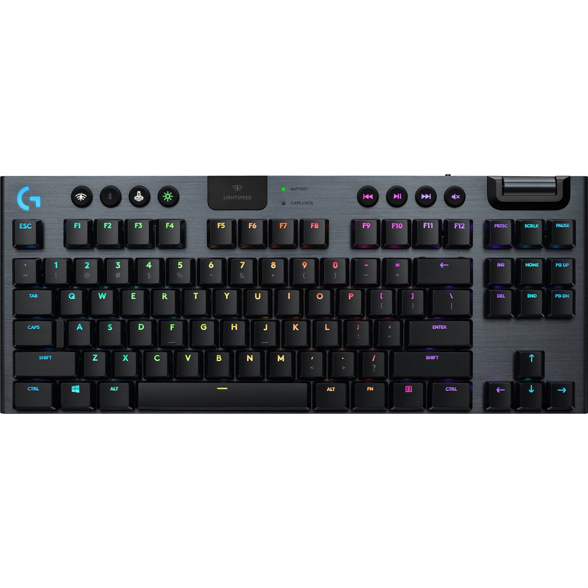 Logitech G915 TKL Lightspeed Wireless Mechanical Gaming Keyboard - Black