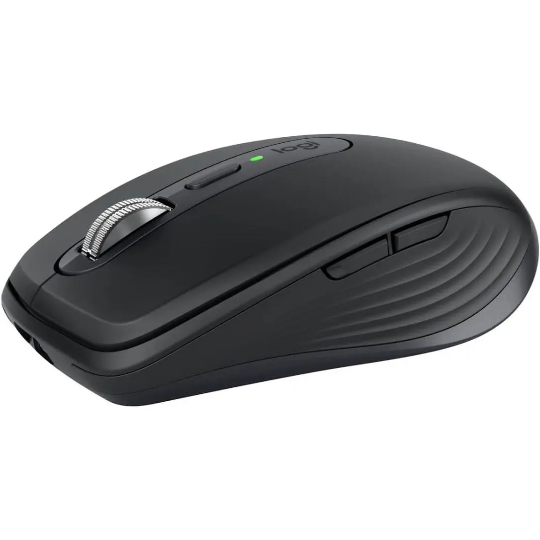 Logitech MX Anywhere 3S for Business – Wireless Mouse, Quiet Clicks, Compact, 8K DPI, MagSpeed Scrolling, Secure Logi Bolt, Bluetooth, Windows/Mac/Chrome/Linux - Graphite