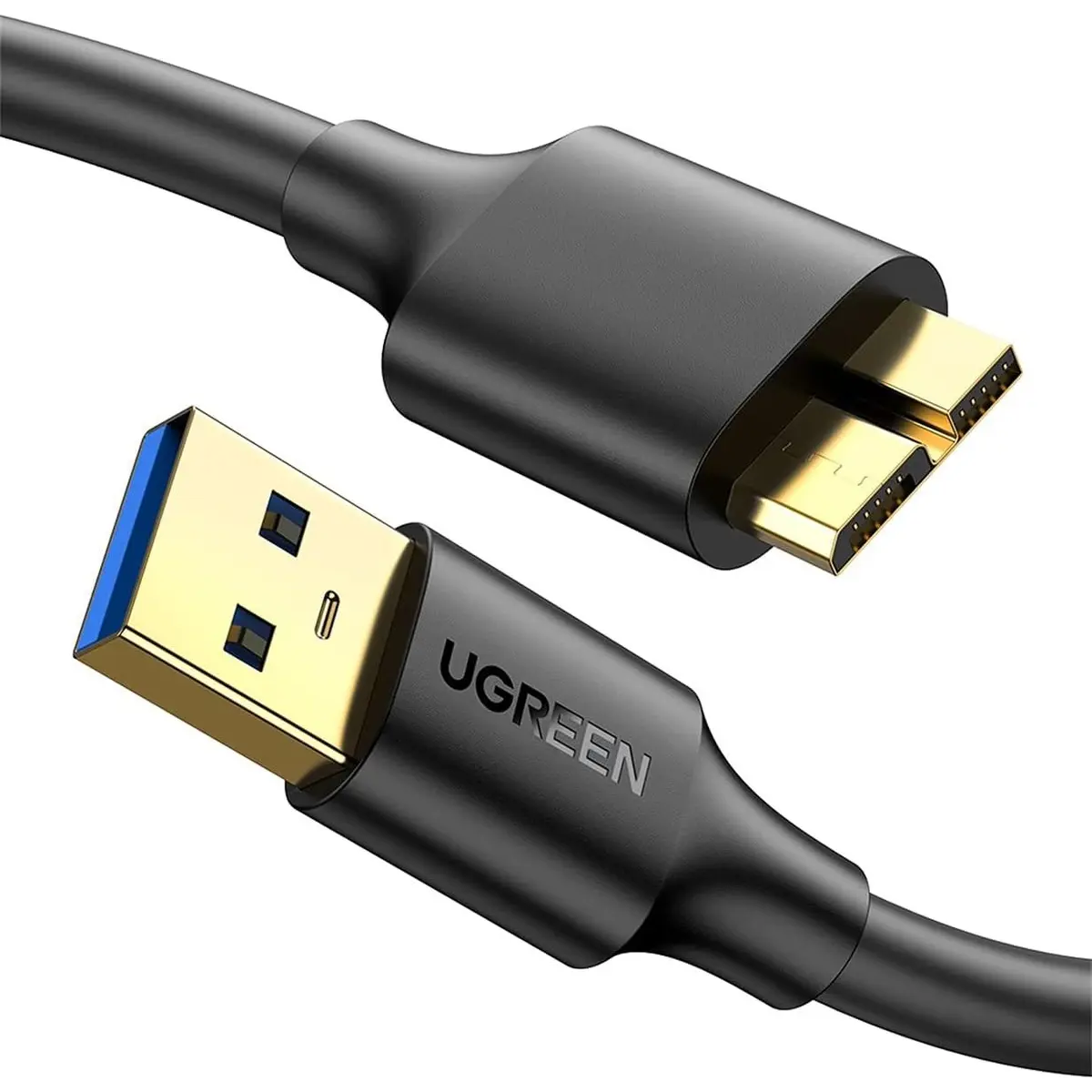 Ugreen USB 3.0 A Male to USB 3.0 Micro B Cable for HDD Enclosure Hard Drive (2M)