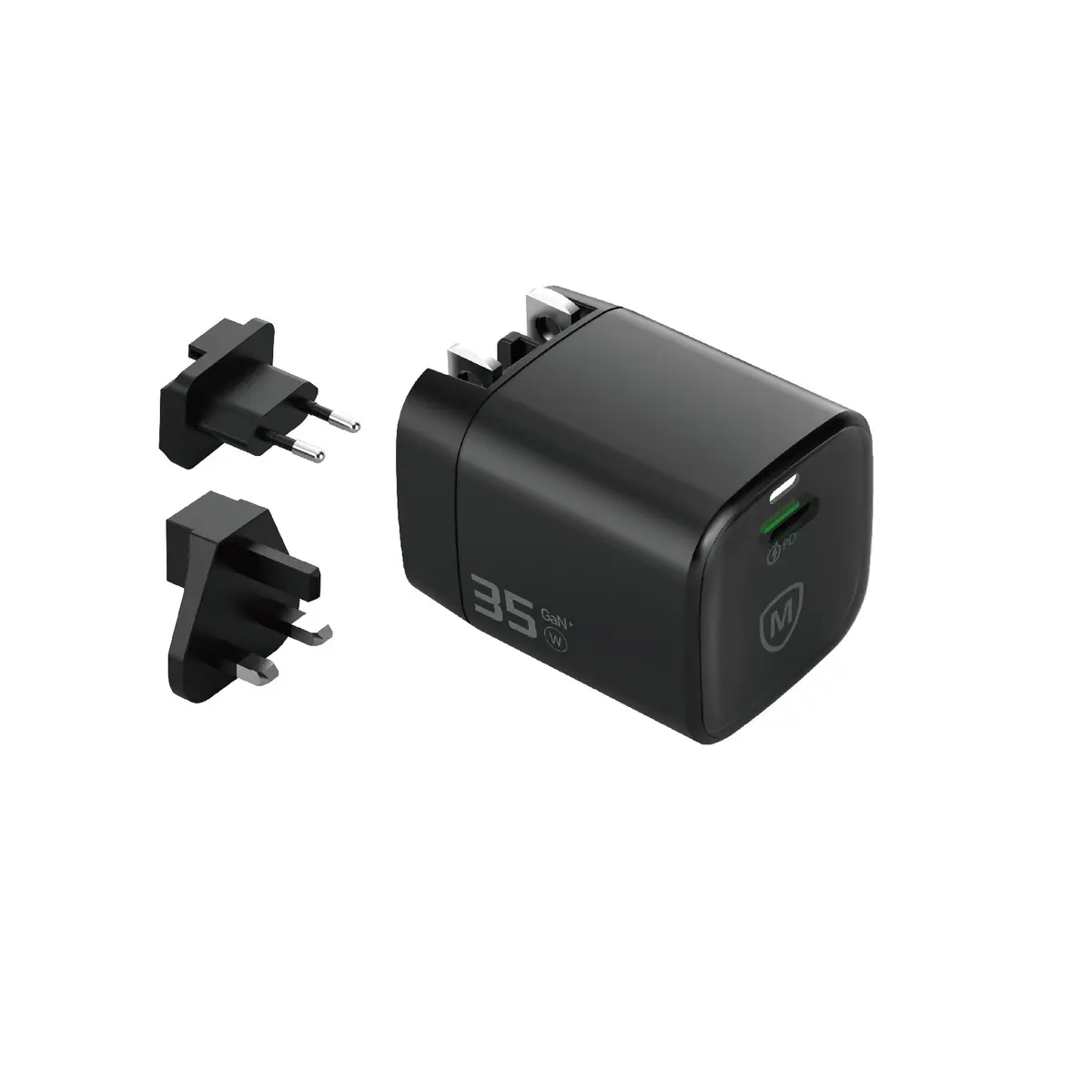 Micropack MWC-135 35W USB-C Universal Wall Charger (Black)