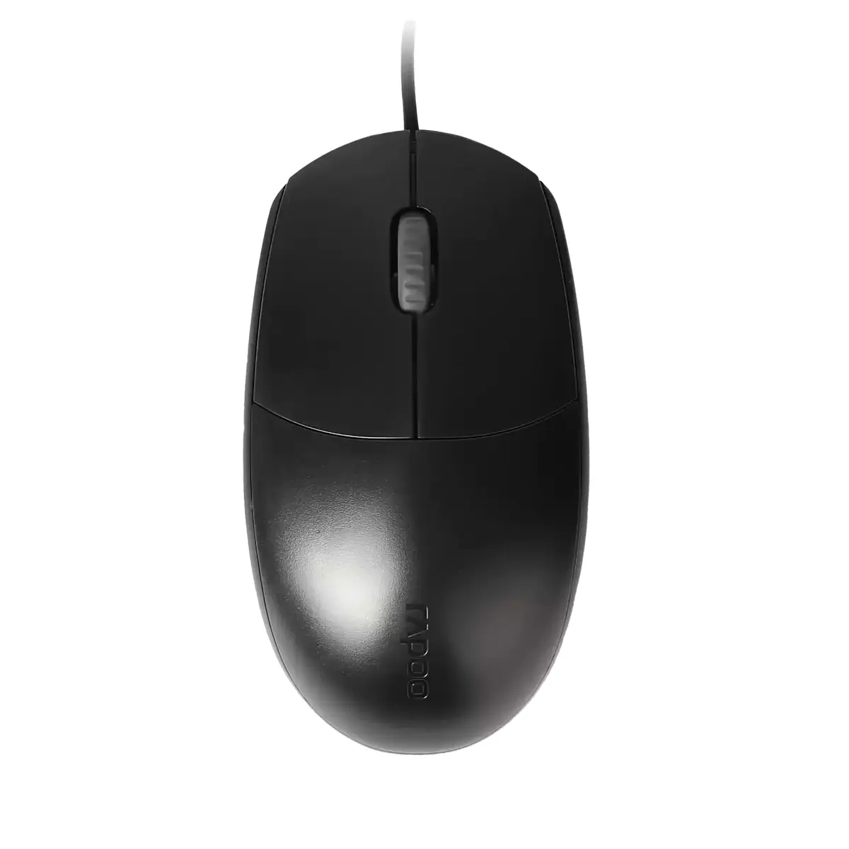 Rapoo N100 Wired Mouse, Black 3-Button USB Wired Computer Mouse for Mac PC