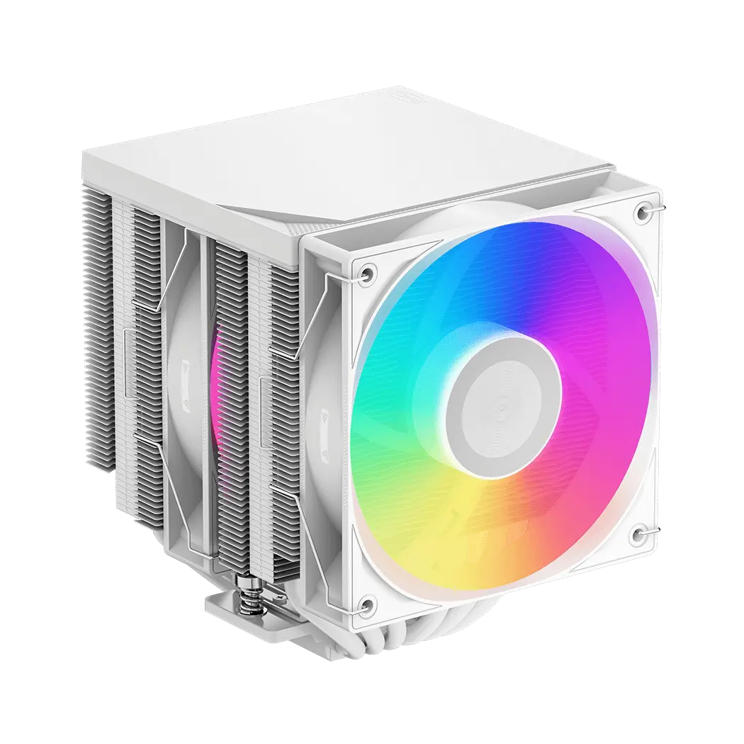 PCCooler RT620Pro TC ARGB Dual Tower CPU Air Cooler - White