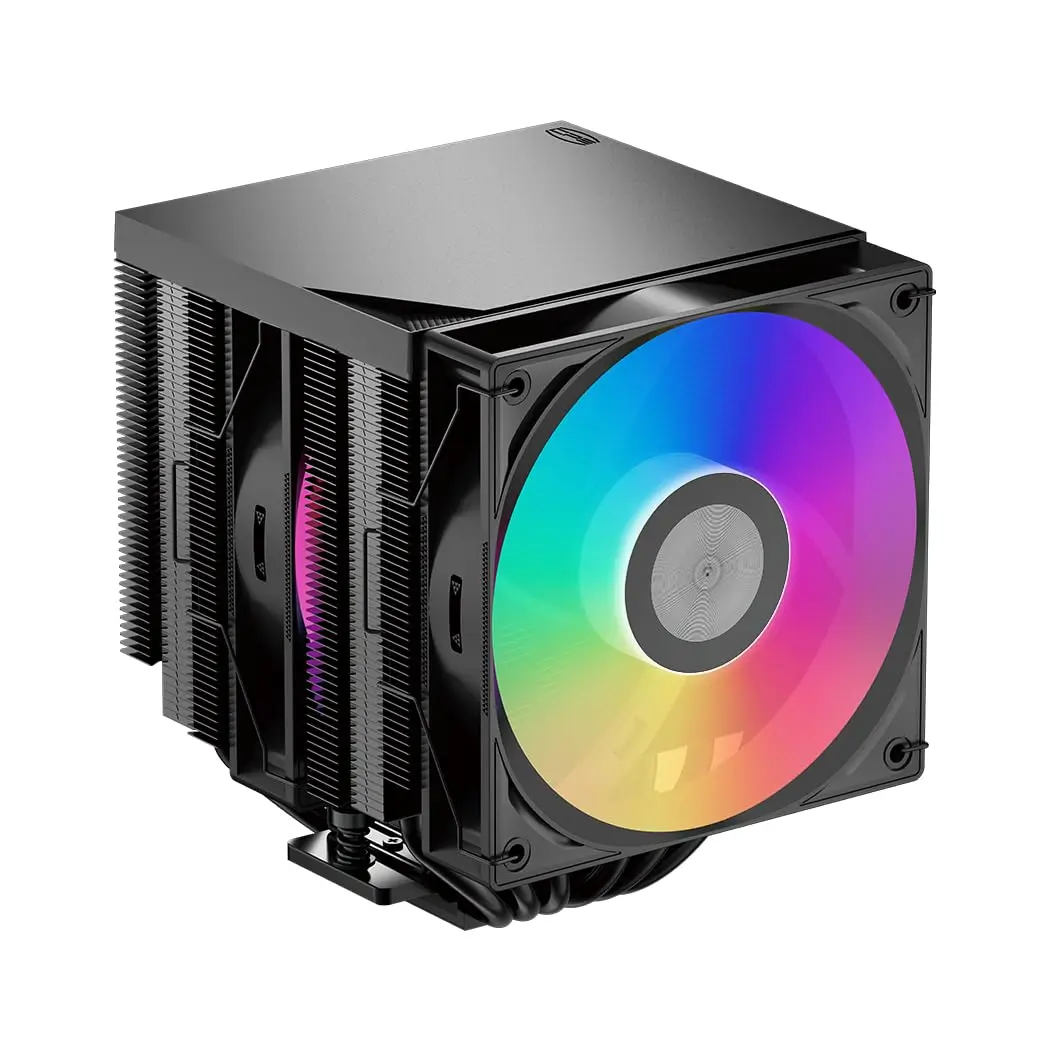 PCCooler RT620Pro TC ARGB Dual Tower CPU Air Cooler - Black