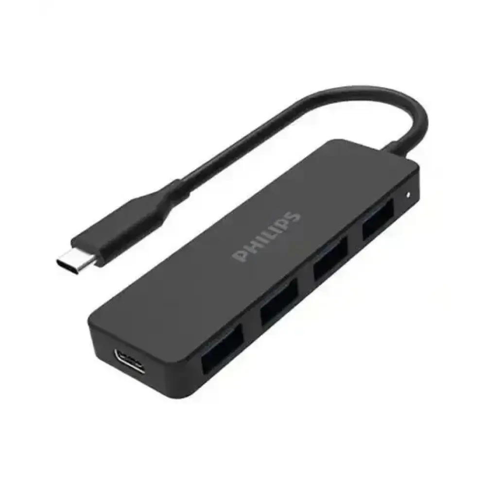 Philips USB-C Hub SWR1603G, 4x USB-A Ports up to 5Gbps