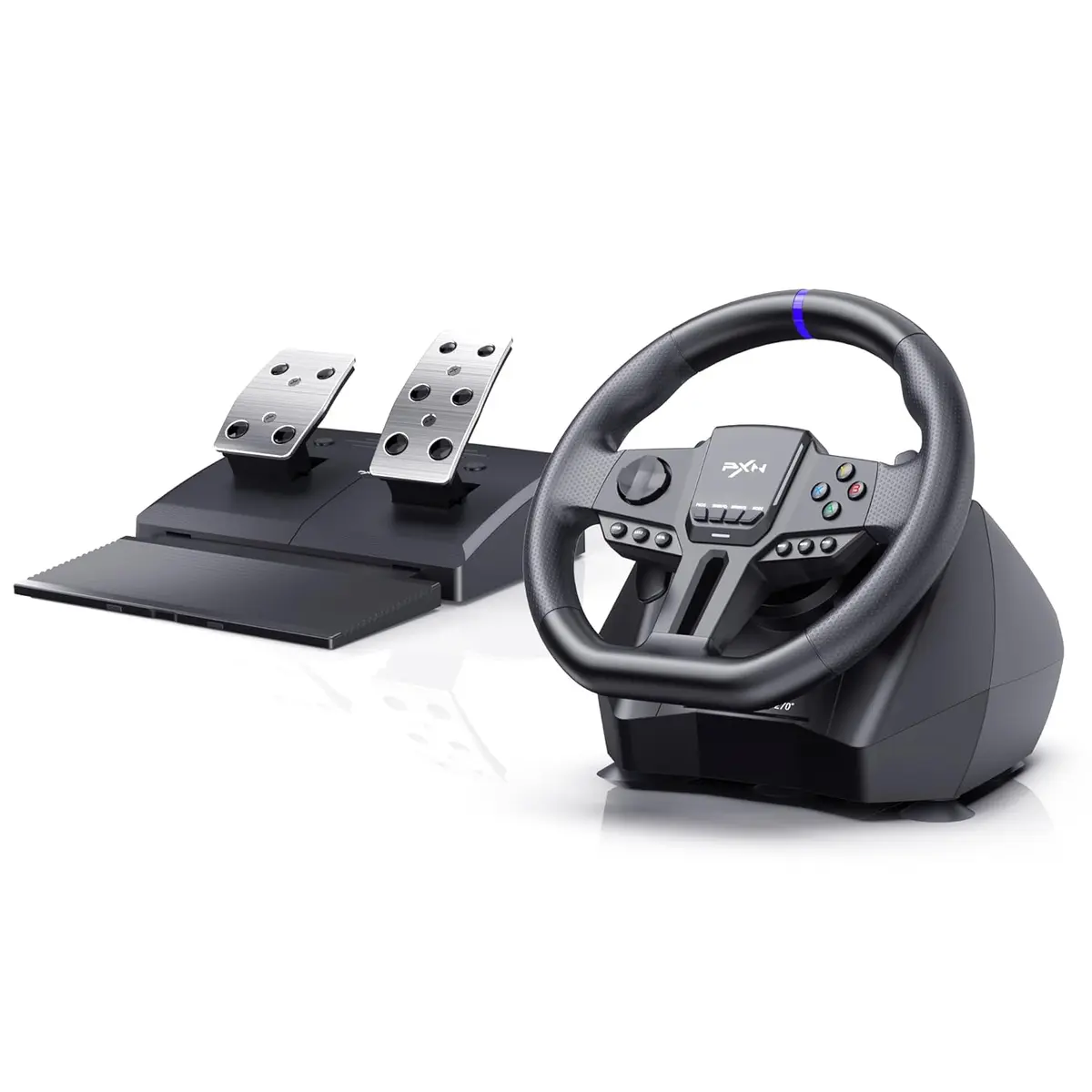 PXN V900 Gen2 PC Racing Wheel, Universal Usb Car Sim 270/900 Degree Race Steering Wheel with Pedals for PC, PS3, PS4, Xbox One, Xbox Series X/S, Switch