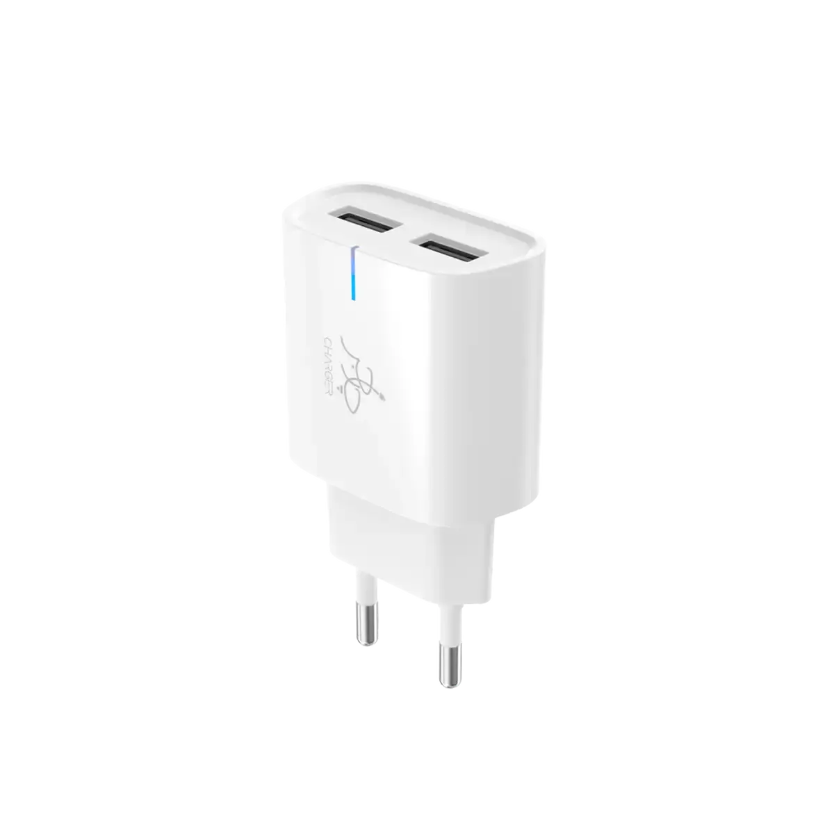 Taar Rapid Duo 2.0 12W Wall Charger with USB-C Cable