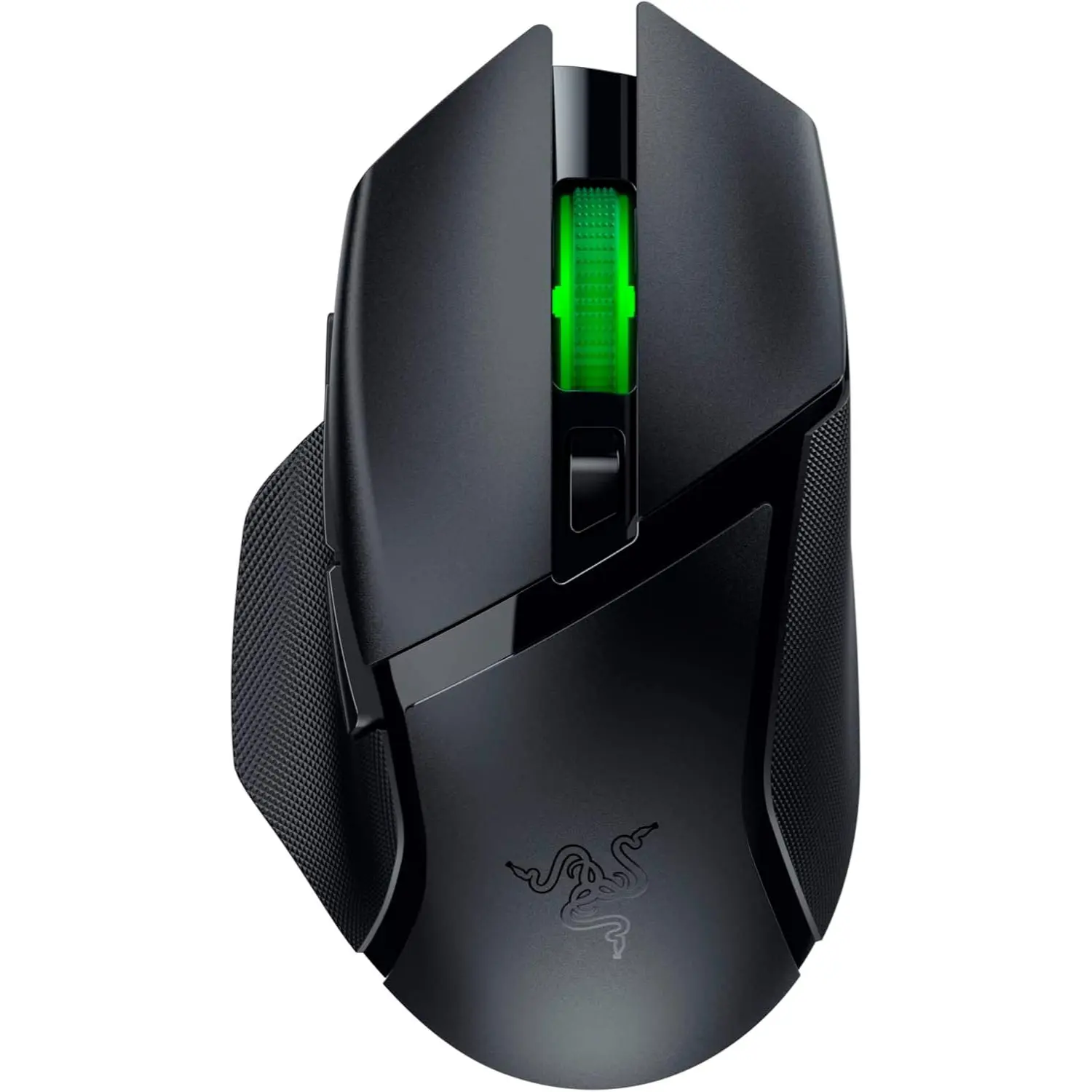 Razer Basilisk V3 X HyperSpeed Customizable Wireless Gaming Mouse: Mechanical Switches, Gen-2-5G Advanced 18K Optical Sensor, Chroma RGB, 9 Programmable Controls, 535 Hr Battery - Classic Black (Without Box)