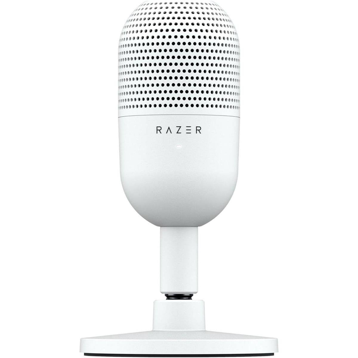 Razer Seiren V3 Mini Ultra-Compact USB Microphone - White (Free Delivery)