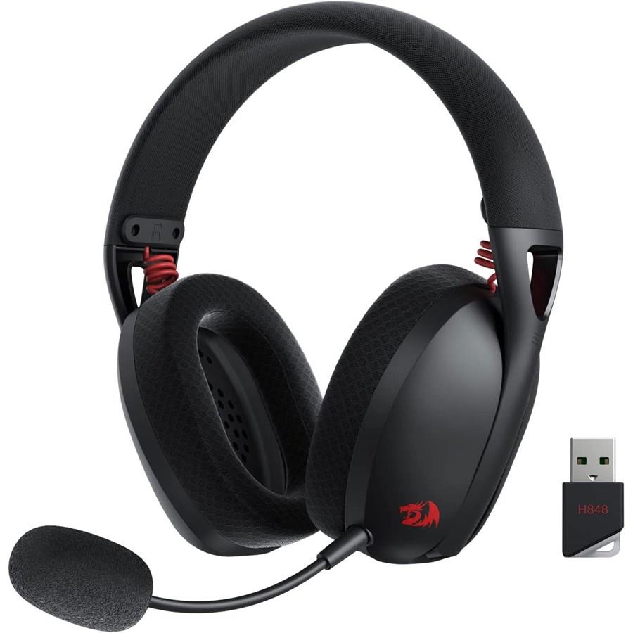 Redragon H848 Lightweight Wireless Gaming Headset - Black