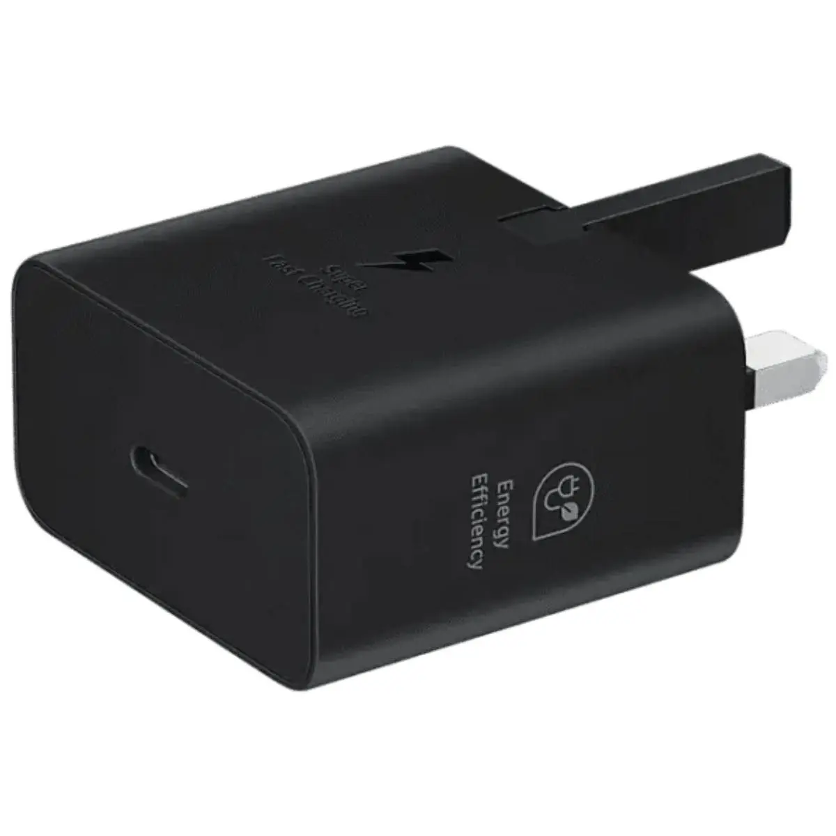 Samsung 25W Wall Charger 3-Pin Power Adapter, Super Fast Charging, Compact Design, Energy Efficient, Compatible with Galaxy and USB Type C Devices, Mix Color