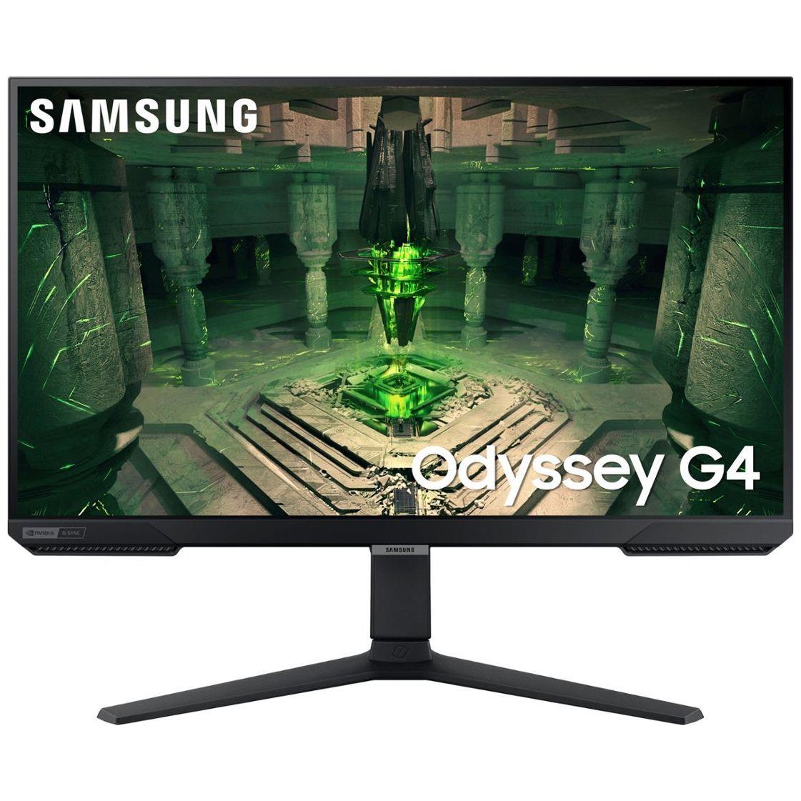 Samsung Odyssey G4 27" 240Hz 1ms IPS Full HD Gaming Monitor - 240Hz, 1ms, 2x HDMI, Displayport, Height Adjust