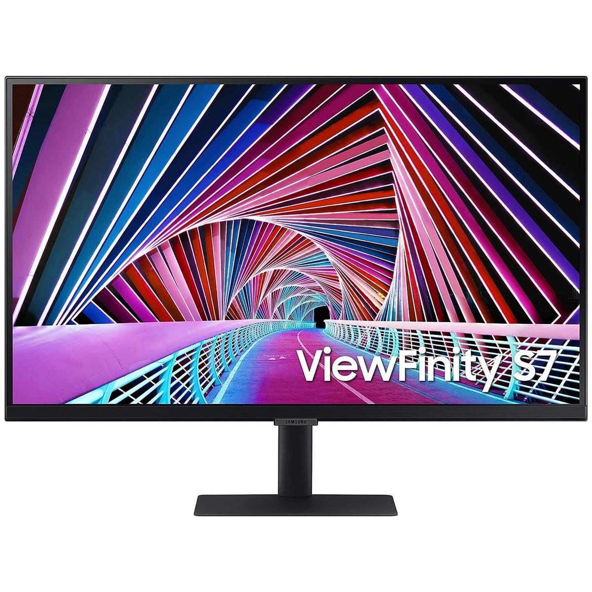 Samsung 32" ViewFinity S7 (S70H) High-Resolution Monitor - 4K UHD (3840x2160) VA, HDR10, Eye Saver Mode, HDMI and DP Ports, Samsung Display Manager