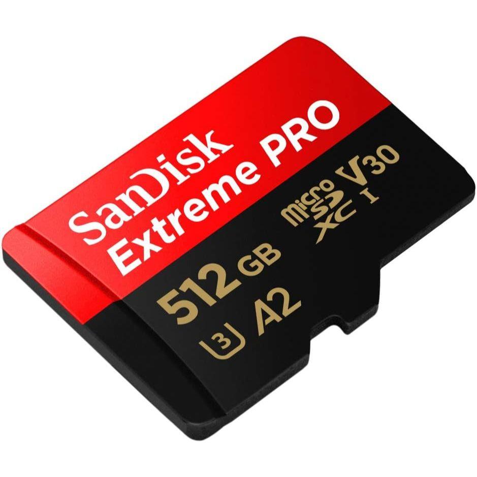 SanDisk 512GB Extreme PRO microSDXC UHS-I microSD Card Price