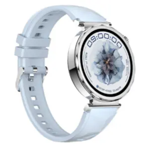 Aurafit Ella 4 AM35 Smartwatch for Women - with AMOLED Display & Dual Mode Calling (Silver)