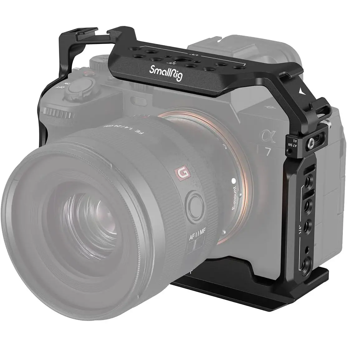 SmallRig Full Camera Cage for Sony Alpha 7R V/IV/S III/A7R IV/Alpha 1 - 3667B