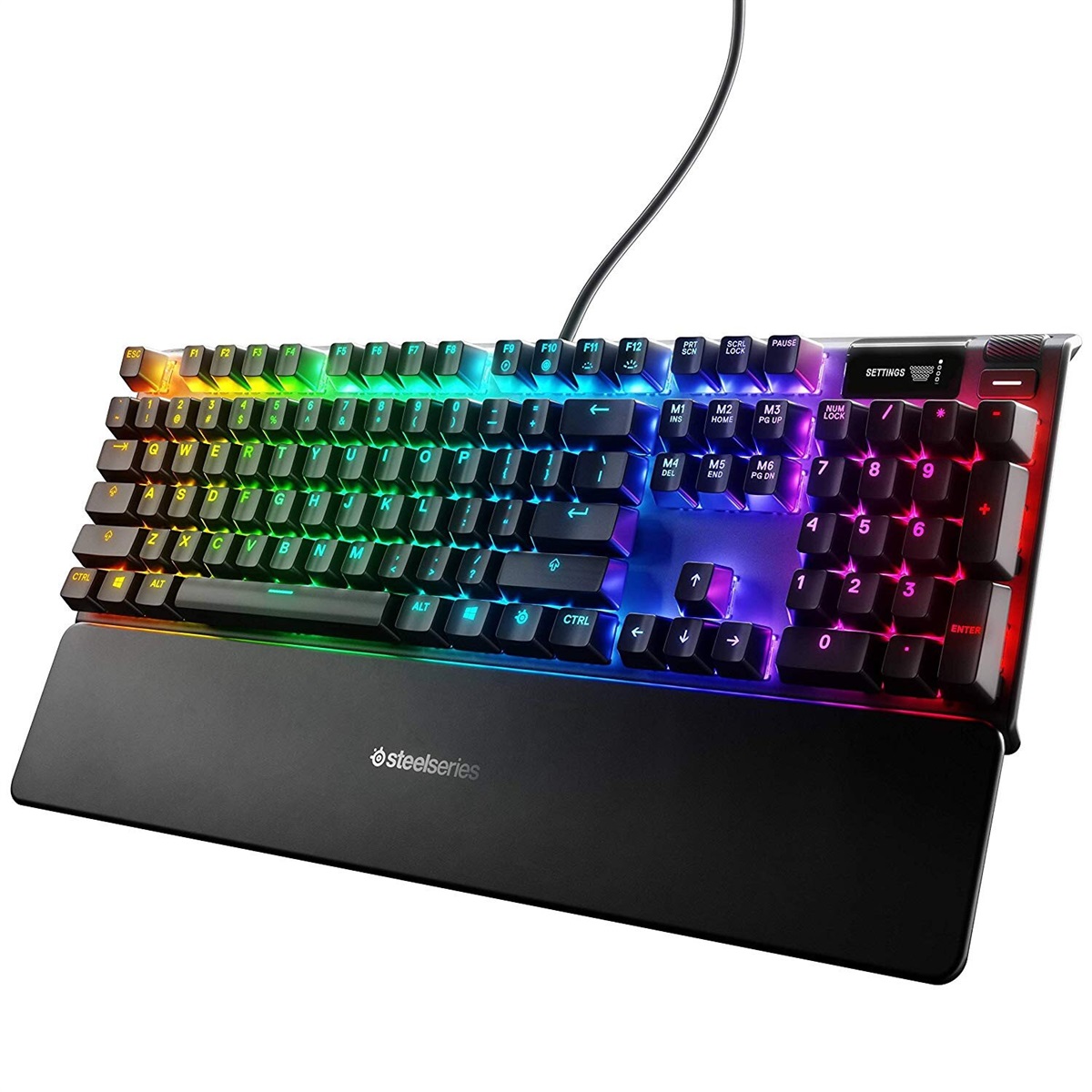 SteelSeries Apex 7 Mechanical Gaming Keyboard - Red Switches