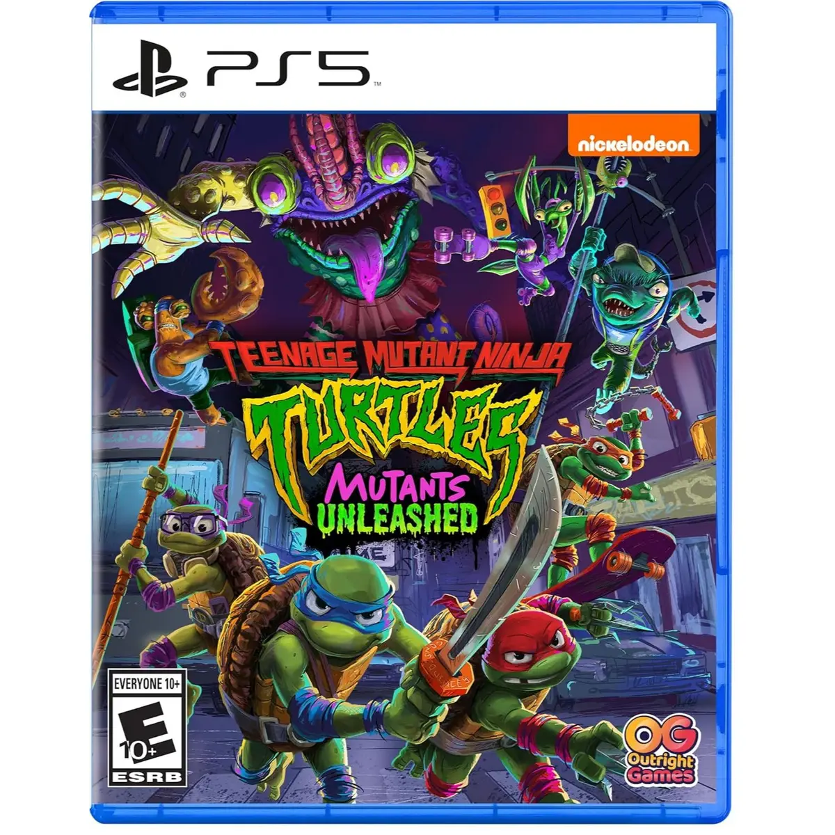 Teenage Mutant Ninja Turtles: Mutants Unleashed - PlayStation 5 (PS5)