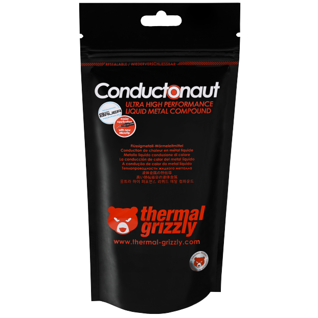 Thermal Grizzly Conductonaut Liquid Metal Thermal Paste - 1 Grams