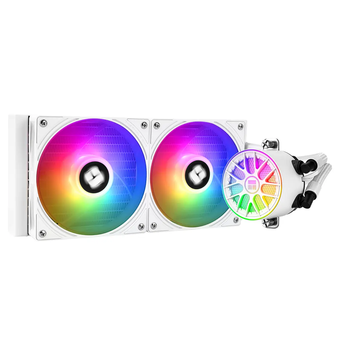 Thermalright Aqua Elite 240 V6 ARGB White CPU Liquid Cooler, 2x120mm Water Radiator AIO CPU Cooler