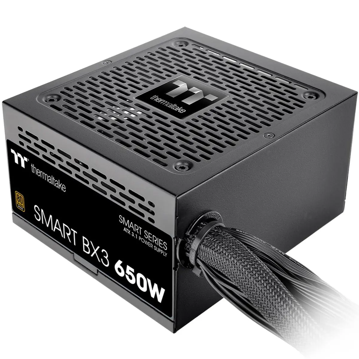 Thermaltake Smart BX3 Bronze 650W - 80 Plus Bronze ATX 3.1 Standard Power Supply, Non-Modular
