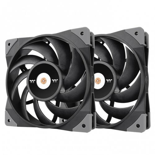 Thermaltake ToughFan 12 High Static Pressure 120mm Radiator Case Fan - 2 Fan Pack