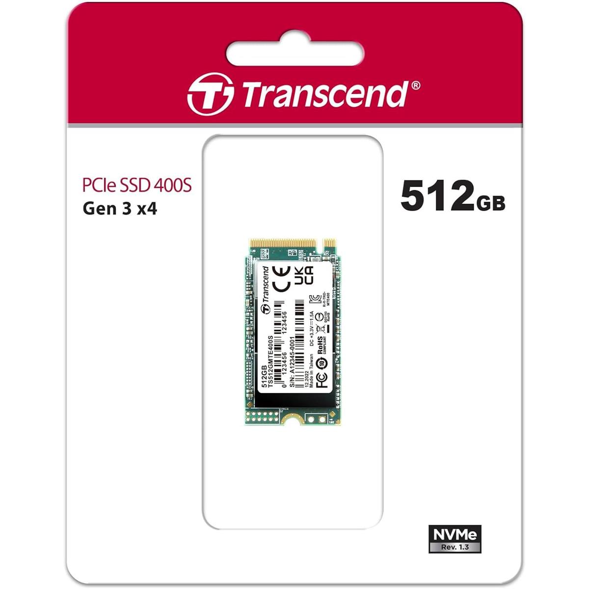 Transcend 400S 512GB | Internal M.2 PCIe SSD | Price in Pakistan