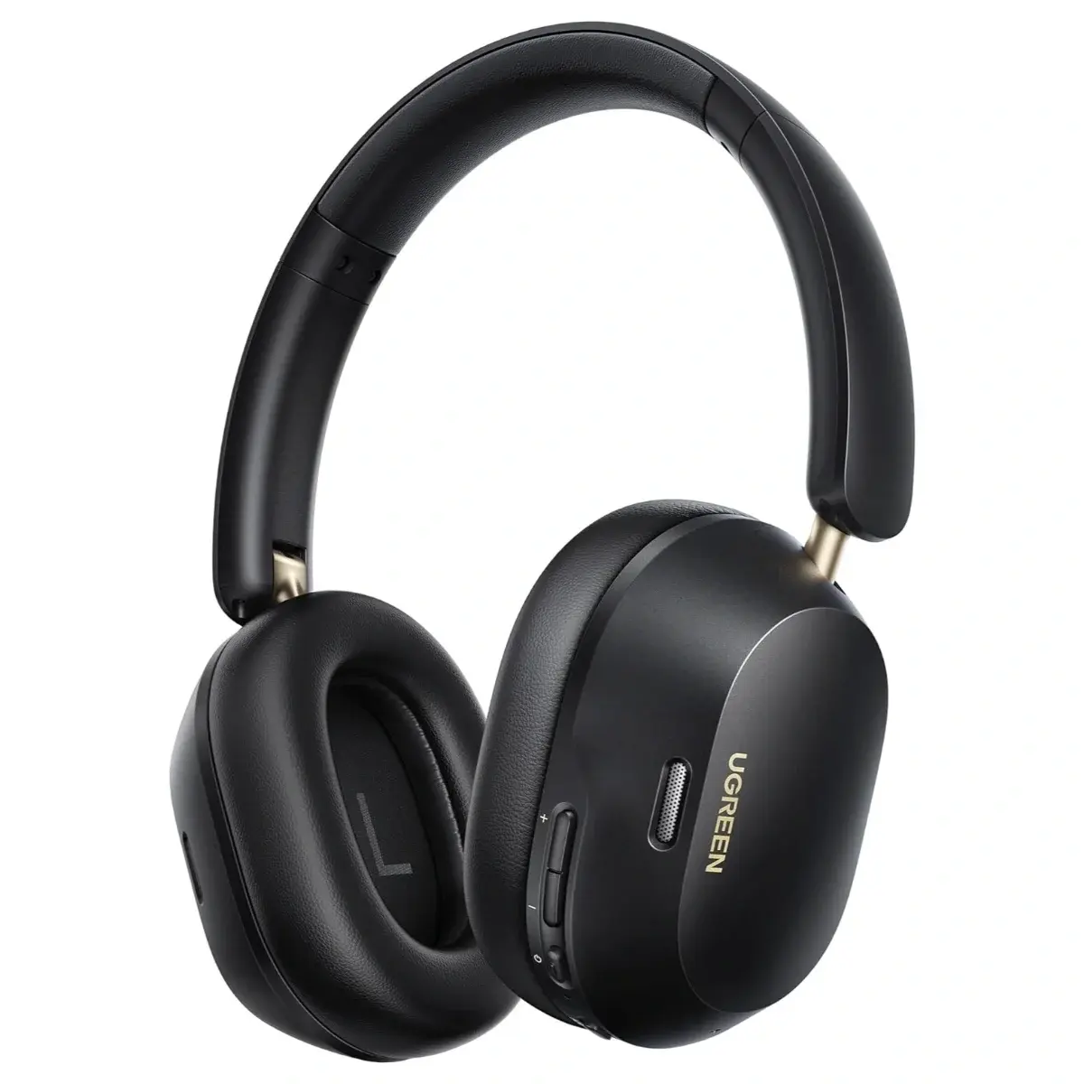 Ugreen HiTune Max5c Wireless Over Ear Headphones, Hybrid ANC, 75H Playtimes - Hi-Res LDAC, Spatial Audio, Bluetooth 5.4, EQ Modes, Customize via App, Dual Connection, Noise Cancelling Wireless Headphones (Black)
