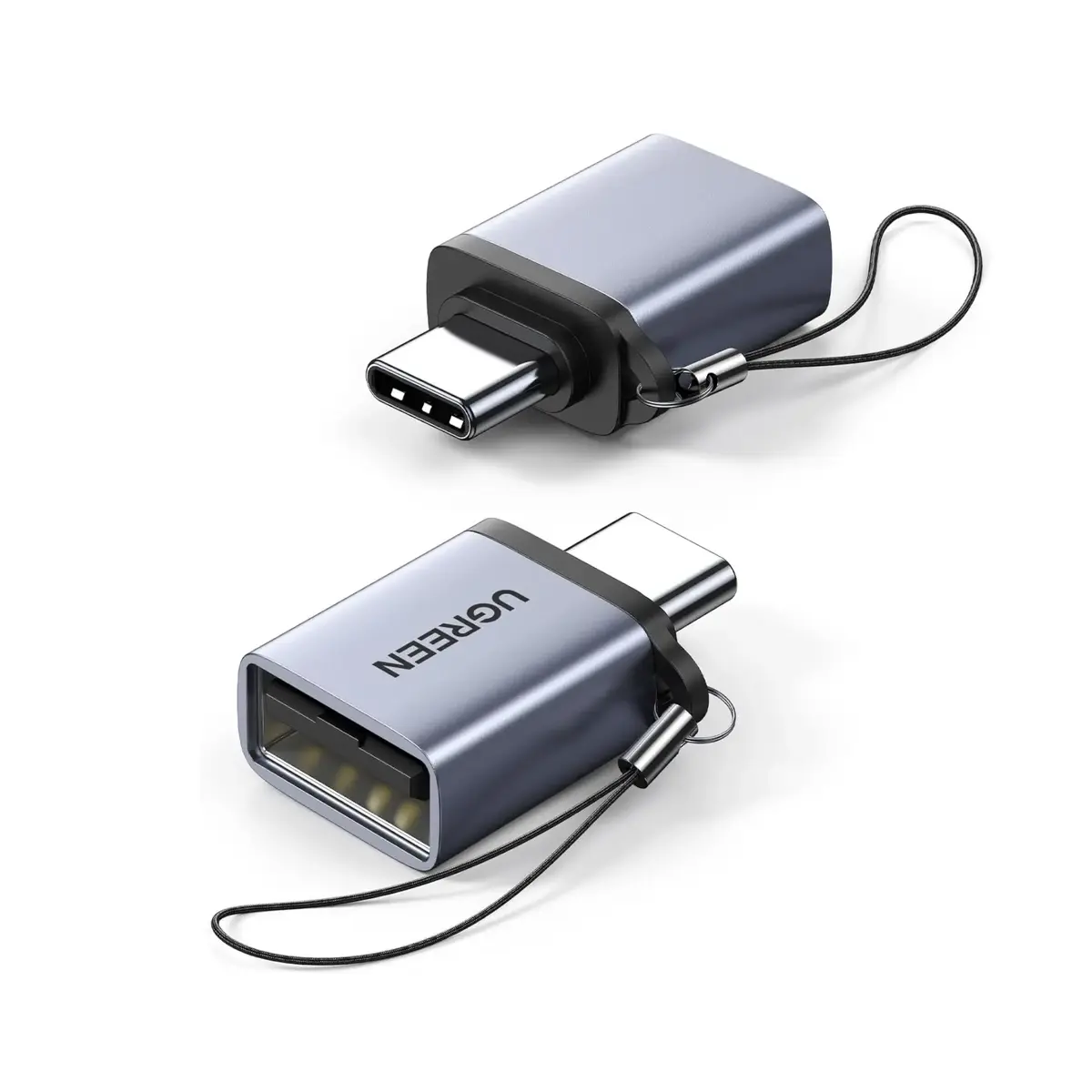Ugreen USB-C Adapter, USB-C Male to USB 3.0 Female Adapter for MacBook Pro, iPhone 15 Plus, iPad Pro and More Type-C or Thunderbolt 3 Devices