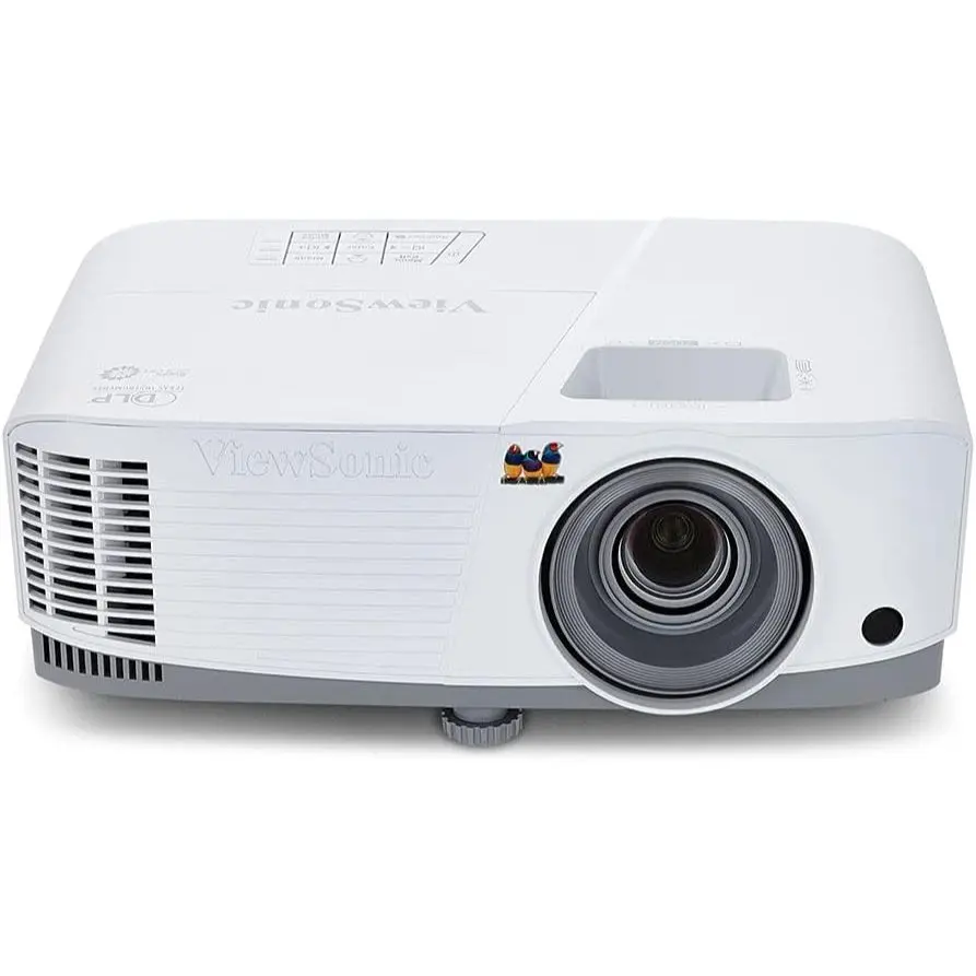 ViewSonic PS502X 4000 Lumens XGA Short Throw Projector, High Brightness for Small Meeting Rooms and Living Rooms, Dual HDMI, and USB-A Inputs