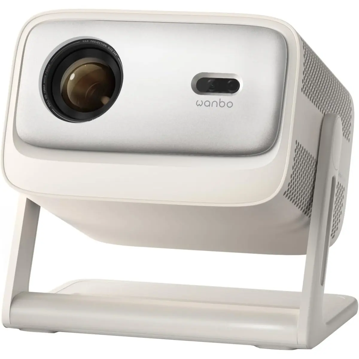 Wanbo Vali 1 Pro Smart Home Projector Google TV 4K Supported, MEMC, 2+32G, HDR10, Dolby Audio, HDMI 2.1 eARC, 900ANSI, Fully Automatic, 200° Rotatable, 1080P Portable Outdoor Movie Projector