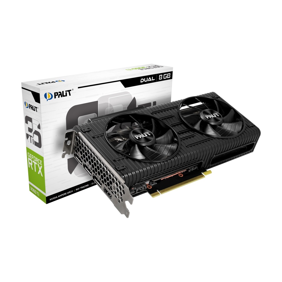 Palit RTX 3060 Ti Dual 8GB Graphics Card
