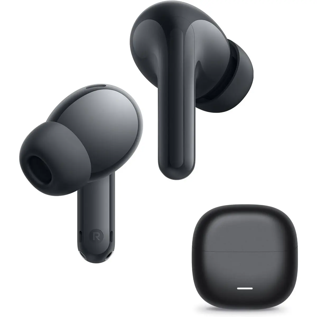 Xiaomi Redmi Buds 8 Lite Wireless Earbuds, 42dB Hybrid Active Noise Cancellation, 8H/36H Battery, 12.4mm Dynamic Driver, Fast Charging, Dual-Mic Clear Calls, Google Fast Pair, Black