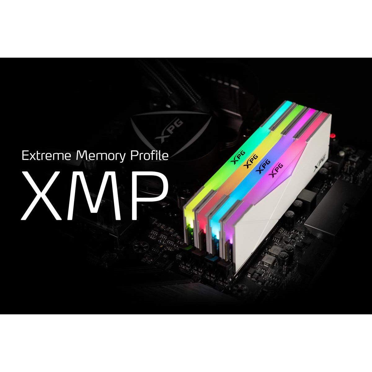 XPG Spectrix D50 RGB 16GB (2x8GB) 3600MHz White | 16GB DDR4