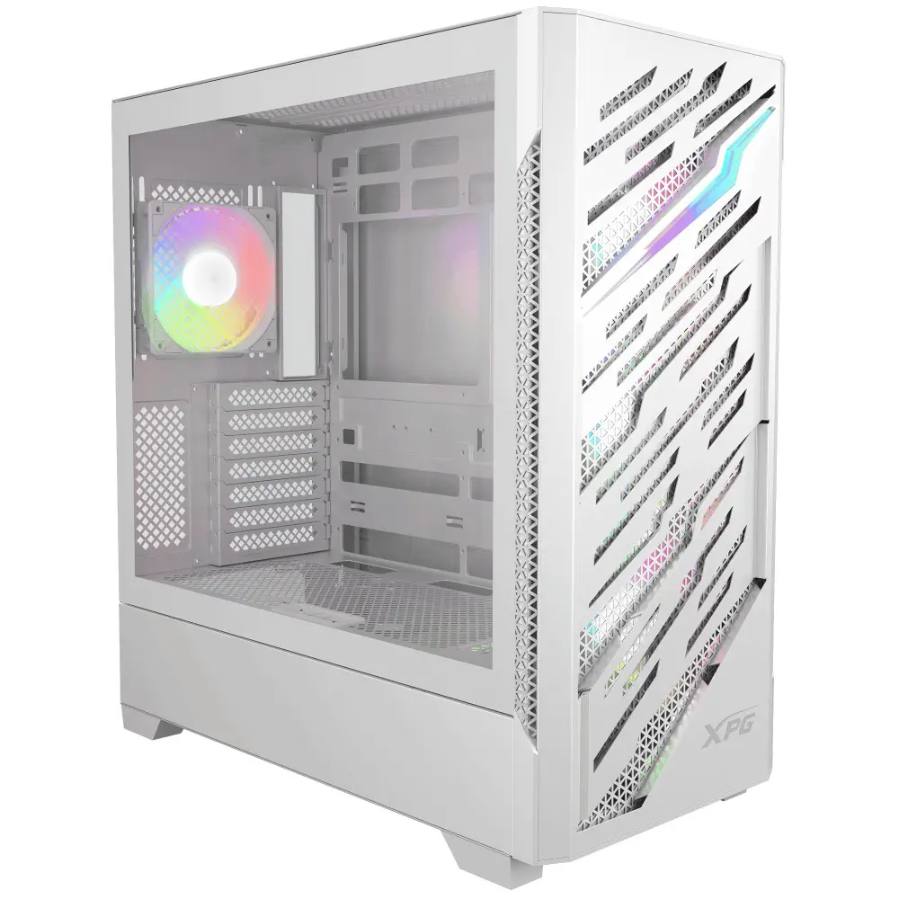 XPG Starker Air BTF RGB Mid-Tower ATX Gaming Case - White